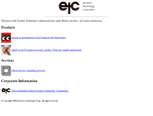 Tablet Screenshot of etc.com