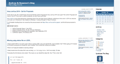 Desktop Screenshot of blog.etc.gen.nz