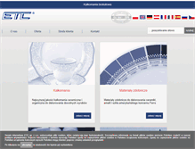 Tablet Screenshot of etc.com.pl