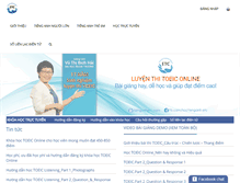 Tablet Screenshot of etc.org.vn